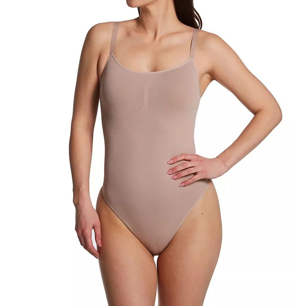 Maidenform Tummy Control Seamless Shaping Bodysuit Evening Blush Medium
